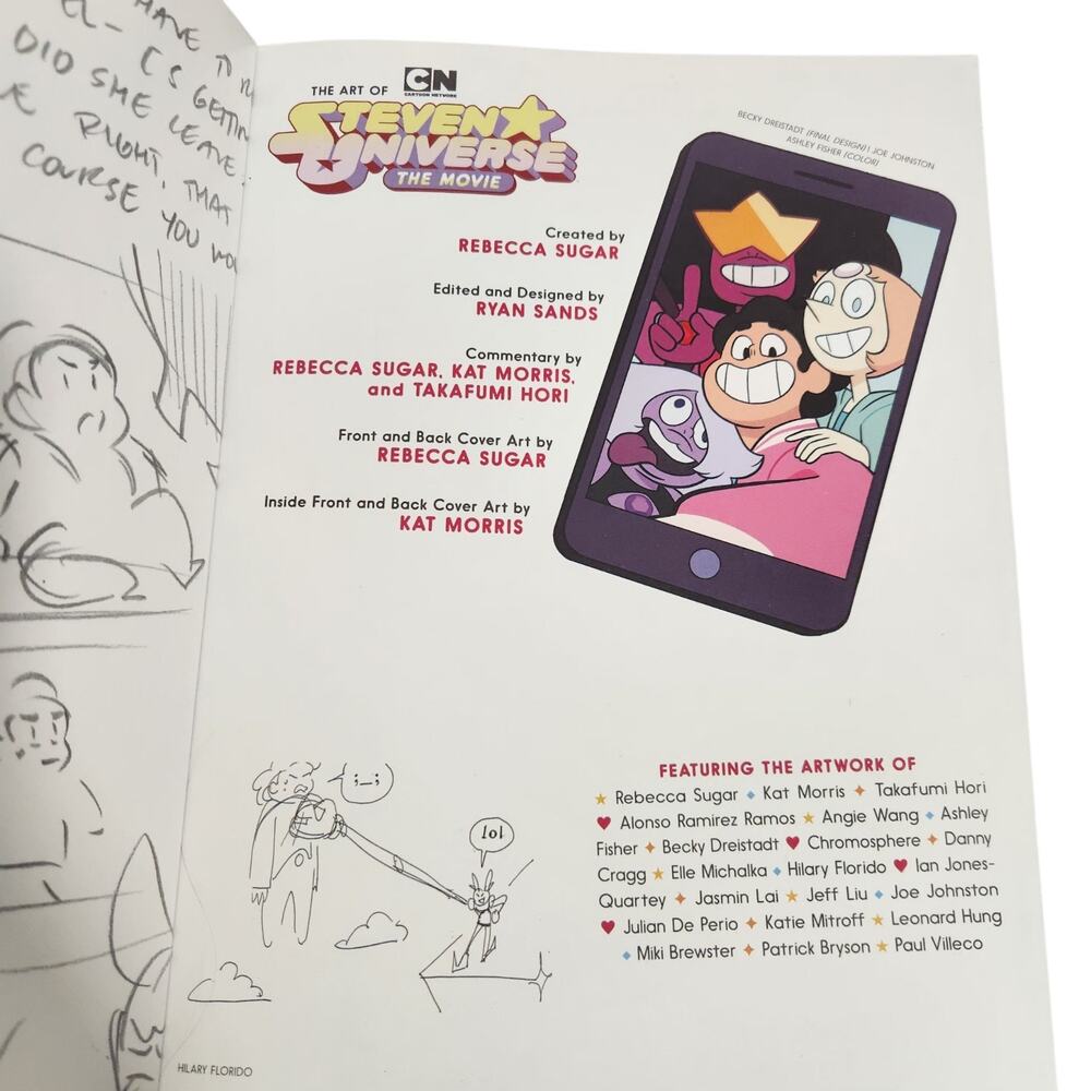The Art Of Steven Universe The Movie Book Soft Cover Cartoon Network LIKE NEW - Picture 5 of 8